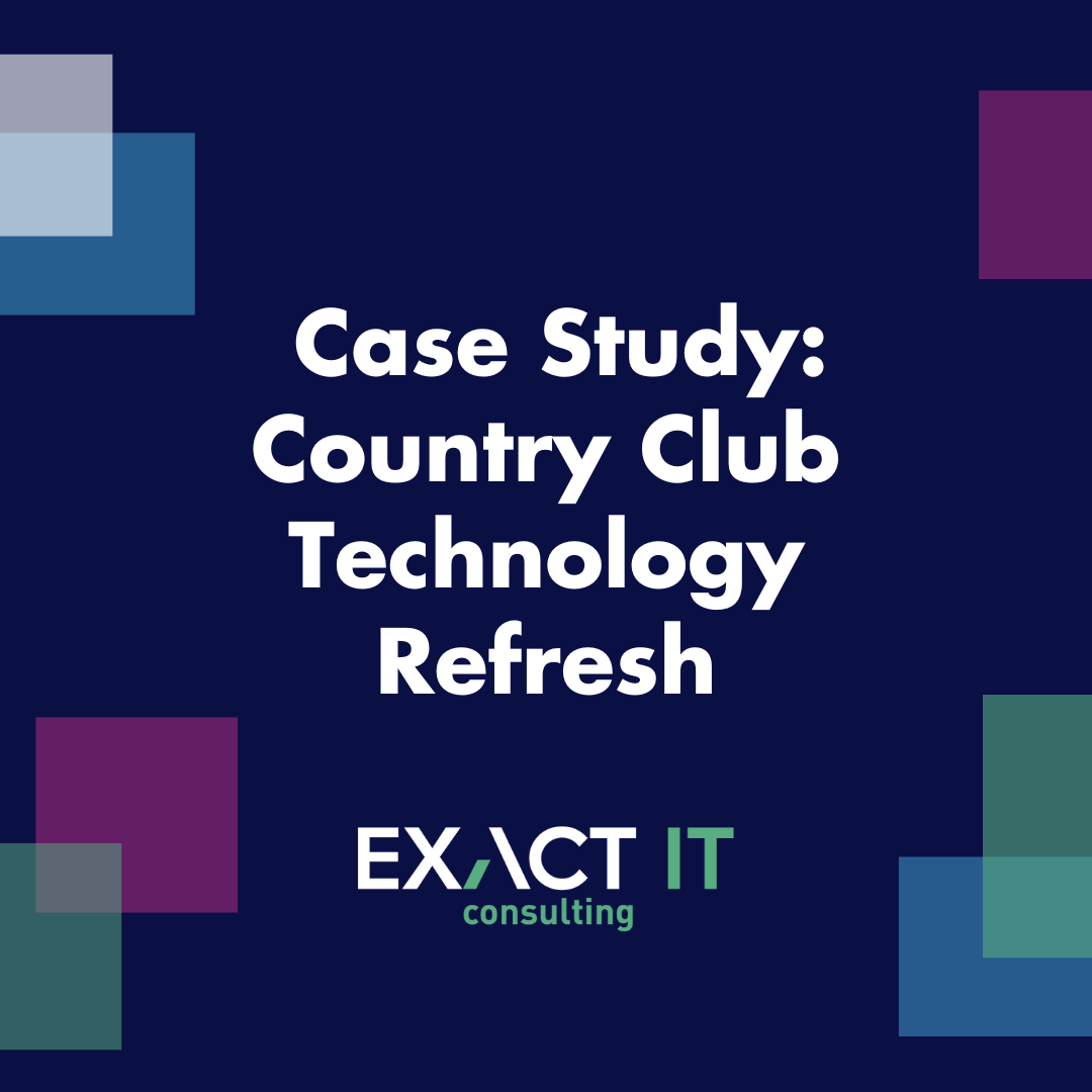 Country Club Technology Refresh: Case Study Feature Image.